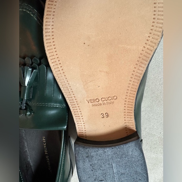 Leonardo Principi Tassel Leather Loafers - Picture 4 of 6